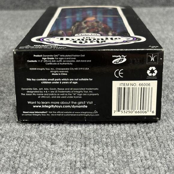 Dynamite Girls Gavin Doll‎ 2008 Integrity Toys Articulated Fashion 11.5" In Box - Picture 7 of 10